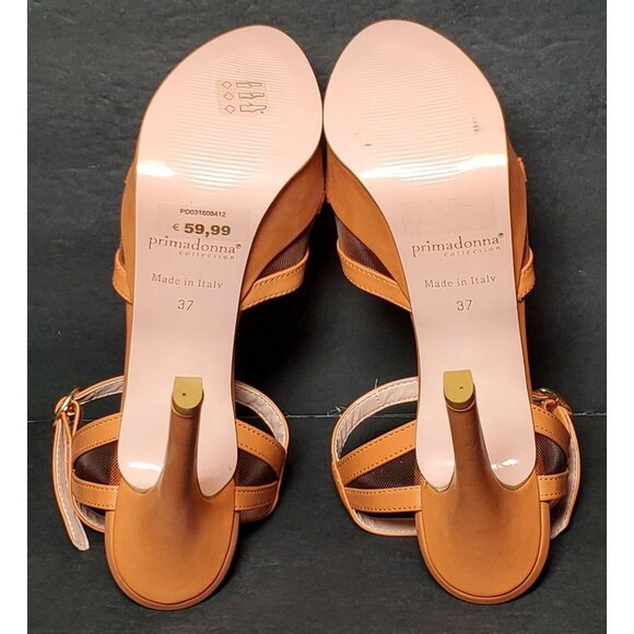 PRIMADONNA COLLECTION WOMEN EURO SIZE NEW /BOX 4.5 INCH HEEL   08412ECP - Picture 10 of 12